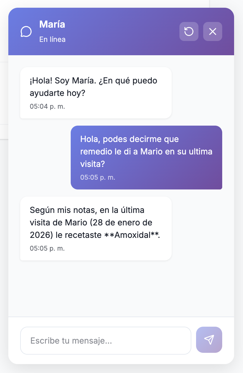 Historial de pacientes